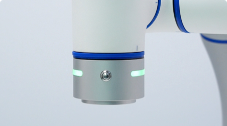 越疆CRAF力控系列協作機器人,人機協作機器人,DOBOT越疆科技、法蘭配置環形狀態燈